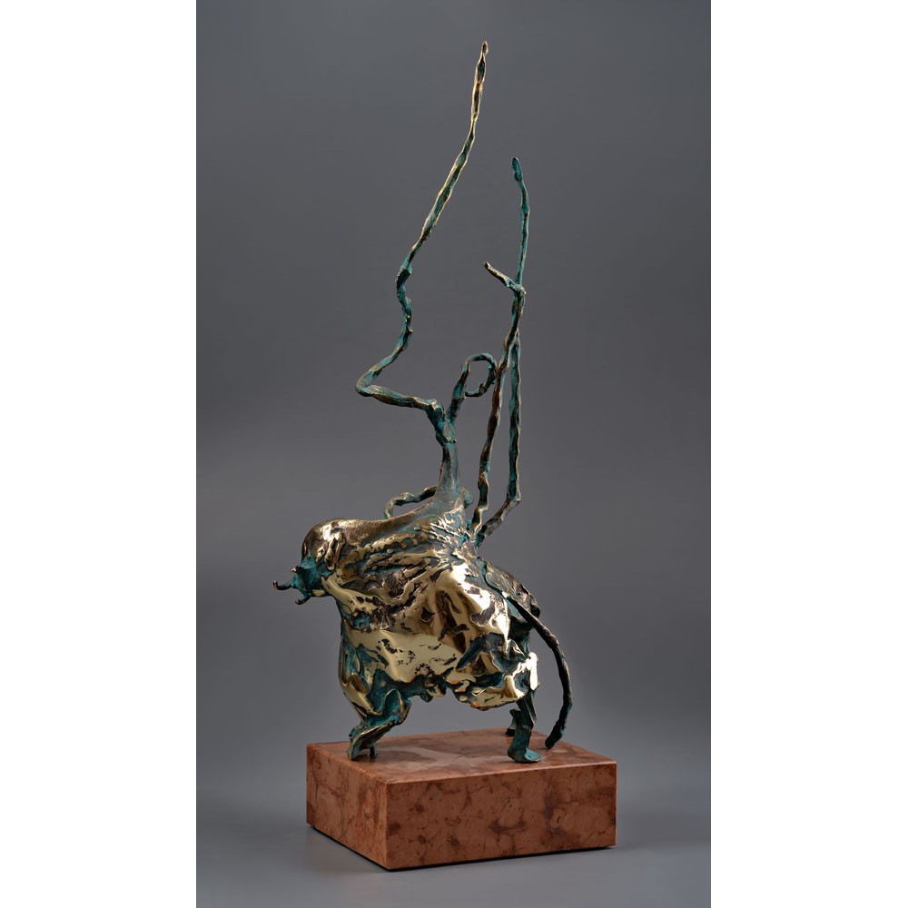 Centaur - sculptură în bronz, artist Liviu Bumbu